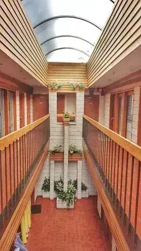 Welcoming hallway entrance